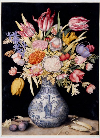 Ming-Vase mit Blumen von Giovanna Garzoni